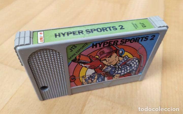 Videojuegos y consolas: JUEGO MSX MSX2 HYPER SPORTS 2 KONAMI VERSI&Oacute;N BRASIL - Foto 1