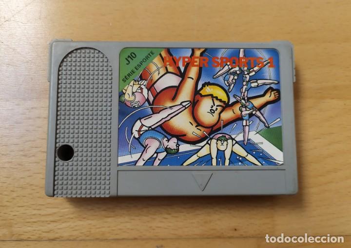 Videojuegos y consolas: JUEGO MSX MSX2 HYPER SPORTS 1 KONAMI VERSI&Oacute;N BRASIL - Foto 2