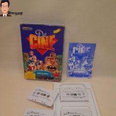 Videojuegos y Consolas: PACK JUEGOS DE CINE - MSX - ERBE / OCEAN / CINTAS CASETE CON CAJA ORIGINA Y MANUAL. Lote 355867810