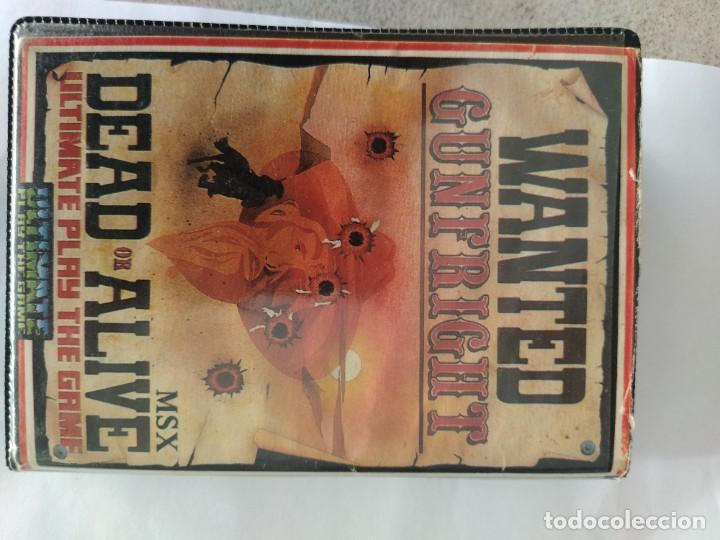 Videojuegos y consolas: GUNFRIGHT MSX CINTA CASSETTE , ORIGINAL - Foto 3