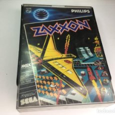 Videojuegos y Consolas: JUEGO MSX ZAXXON CON INSTRUCCIONES. Lote 360200040