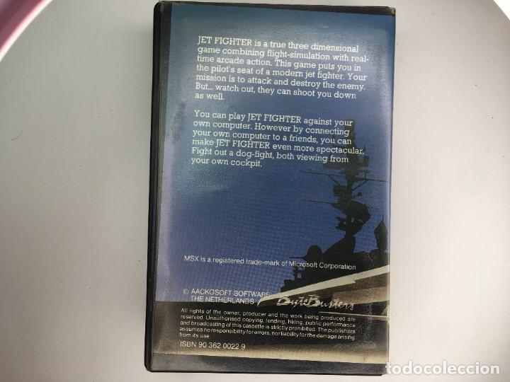 Videojuegos y consolas: JUEGO MSX JET FIGHTER VERSION ESPA&Ntilde;OLA. - Foto 2