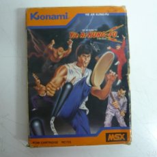 Videojuegos y Consolas: YIE AR KUNG-FU - CARTUCHO KONAMI / CAJA CARTÓN / MSX / RETRO VINTAGE. Lote 366798061