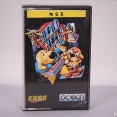 Videojogos e Consolas: VIDEOJUEGO RETRO CASETE MSX - HEAD OVER HEELS - ERBE SOFTWARE 1987 - CASSETTE. Lote 369068686