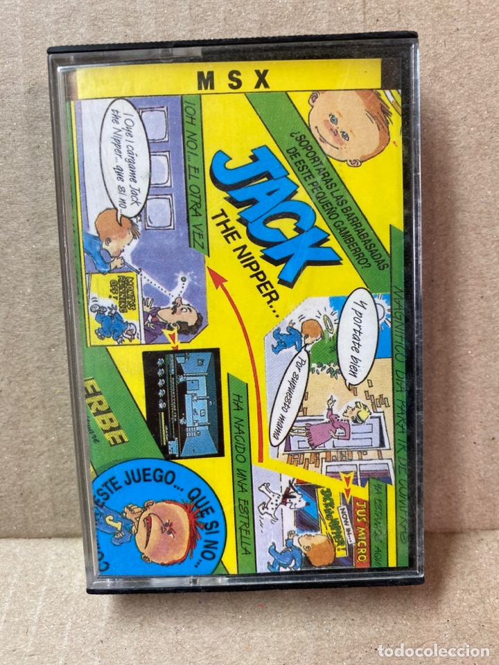 Videojuegos y consolas: MSX JACK THE NIPPER, JUEGO ERBE SOFTWARE. - Foto 1