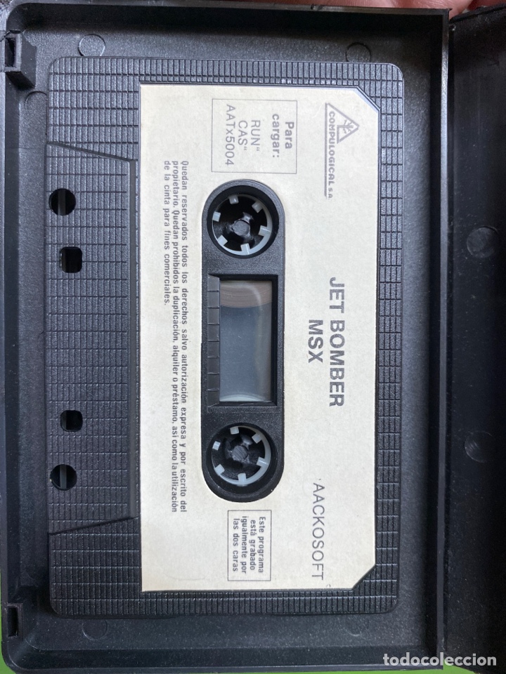 Videojuegos y consolas: MSX JET BOMBER, AACKOSOFT. - Foto 3