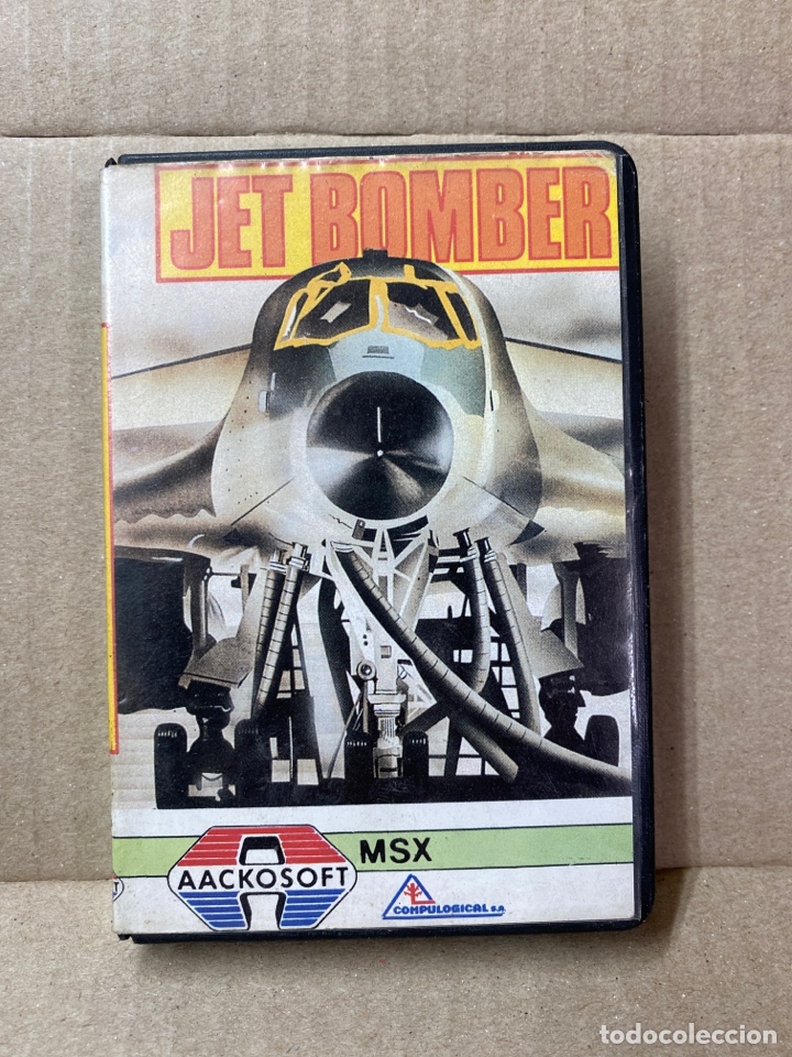 Videojuegos y consolas: MSX JET BOMBER, AACKOSOFT. - Foto 1