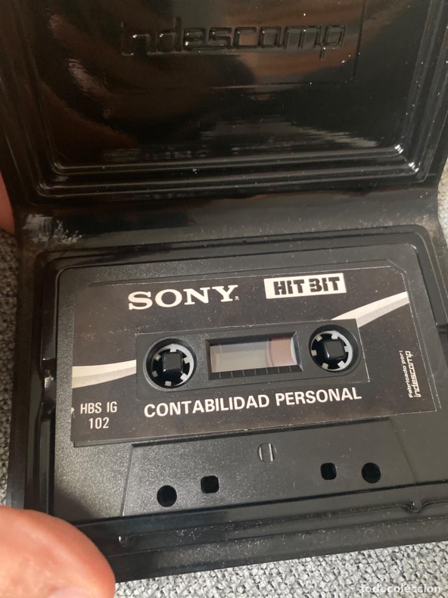 Videojuegos y consolas: ANTIGUO PROGRAMA CONTABILIDAD PERSONAL SONY MSX - Foto 2