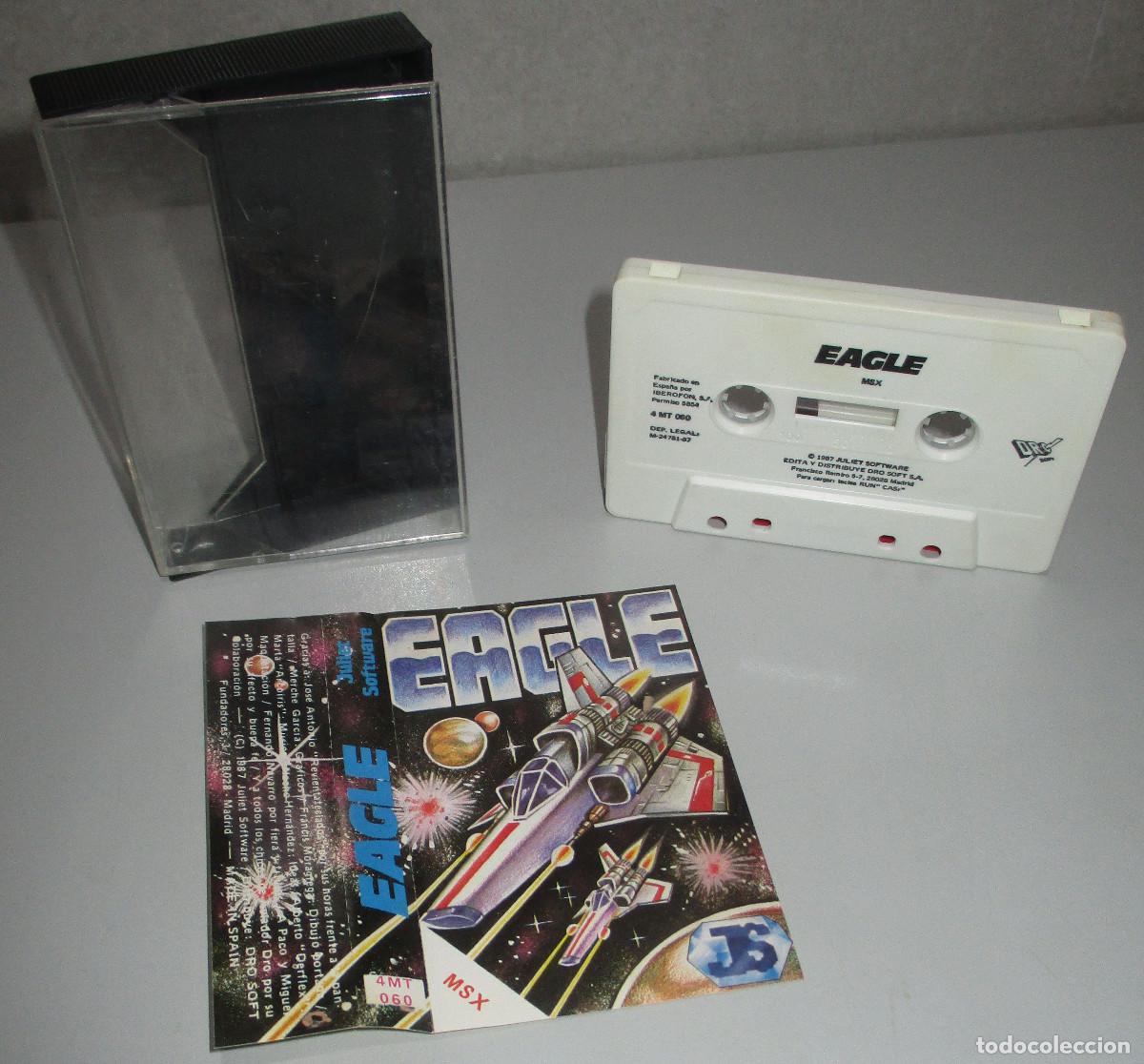 Videojuegos y consolas: MSX, juego, EAGLE, casete, cassette, Juliet Software - Foto 2