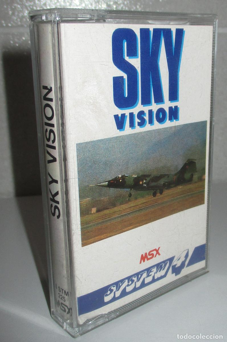 Videojuegos y consolas: MSX, juego, SKY VISION, casete, cassette, SYSTEM 4 - Foto 1