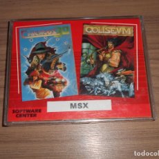 Videojuegos y Consolas: CHICAGOS'S 30 + COLISEUM JUEGOS ORIGINALES MSX MSX. Lote 383092329
