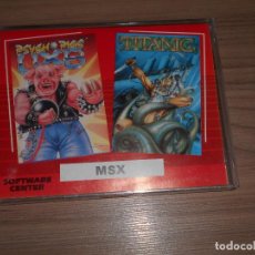 Videojuegos y Consolas: PSYCHO PIGS + TITANIC JUEGOS ORIGINALES MSX MSX. Lote 383092669