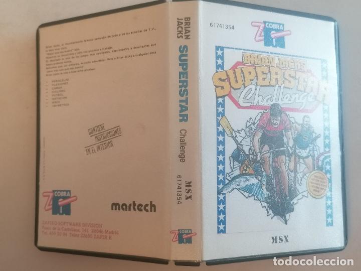 Videojuegos y consolas: BRIAN JACKS-SUPERSTAR CHALLENGE, PARA MSX - Foto 2