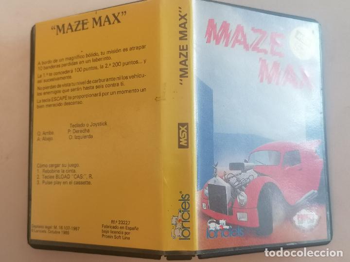 Videojuegos y consolas: MAZE MAX, PARA MSX - Foto 2