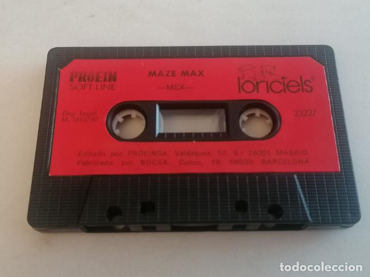 Videojuegos y consolas: MAZE MAX, PARA MSX - Foto 3