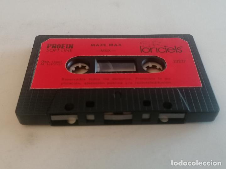 Videojuegos y consolas: MAZE MAX, PARA MSX - Foto 4