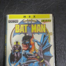 Videojuegos y Consolas: BATMAN - JUEGO VIDEOCONSOLA PHILIPS MSX PAL ESPAÑA - COMPLETO. Lote 387234259