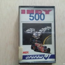 Videojuegos y Consolas: ANTIGUO JUEGO MSX INDY 500