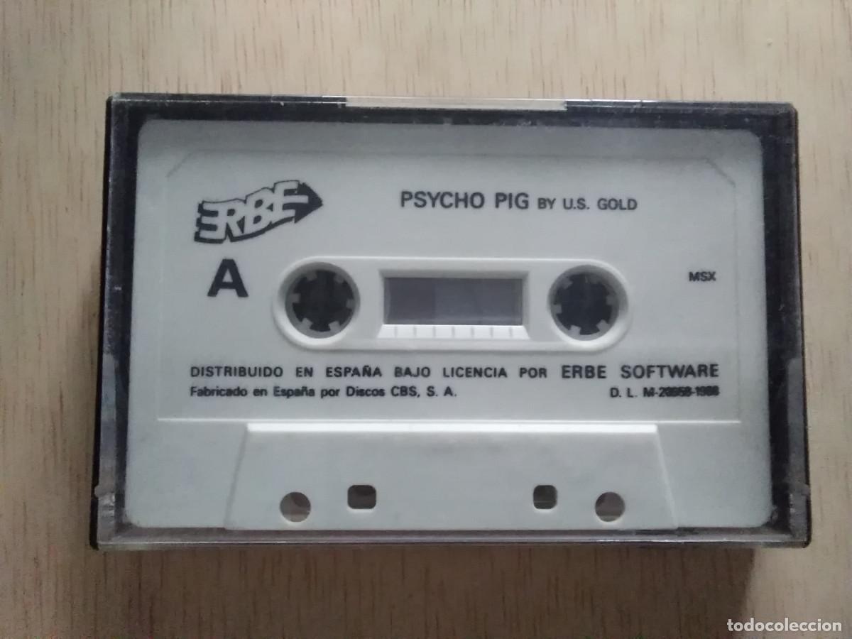 Videojuegos y consolas: ANTIGUO JUEGO MSX TITANIC PSYCHO PIG - Foto 2