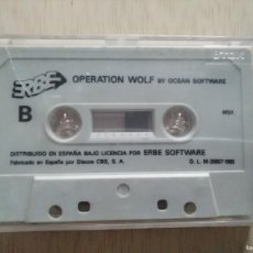 Videojuegos y Consolas: ANTIGUO JUEGO MSX OPERATION WOLF