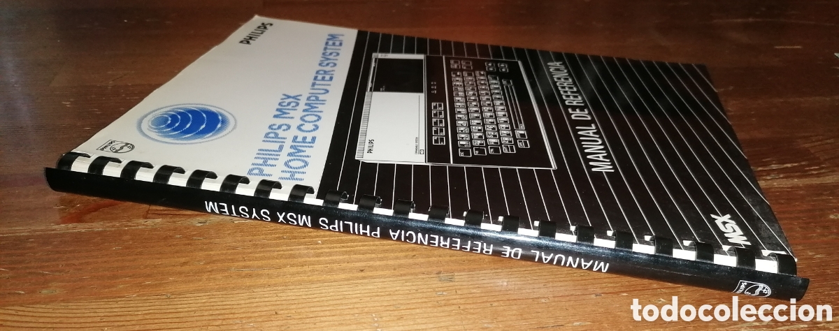 Videojuegos y consolas: PHILIPS MSX Home Computer System - Manual de referencia + Gu&iacute;a r&aacute;pida del basic 1 y 2 - Foto 2