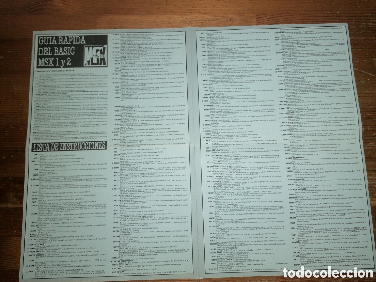 Videojuegos y consolas: PHILIPS MSX Home Computer System - Manual de referencia + Gu&iacute;a r&aacute;pida del basic 1 y 2 - Foto 4