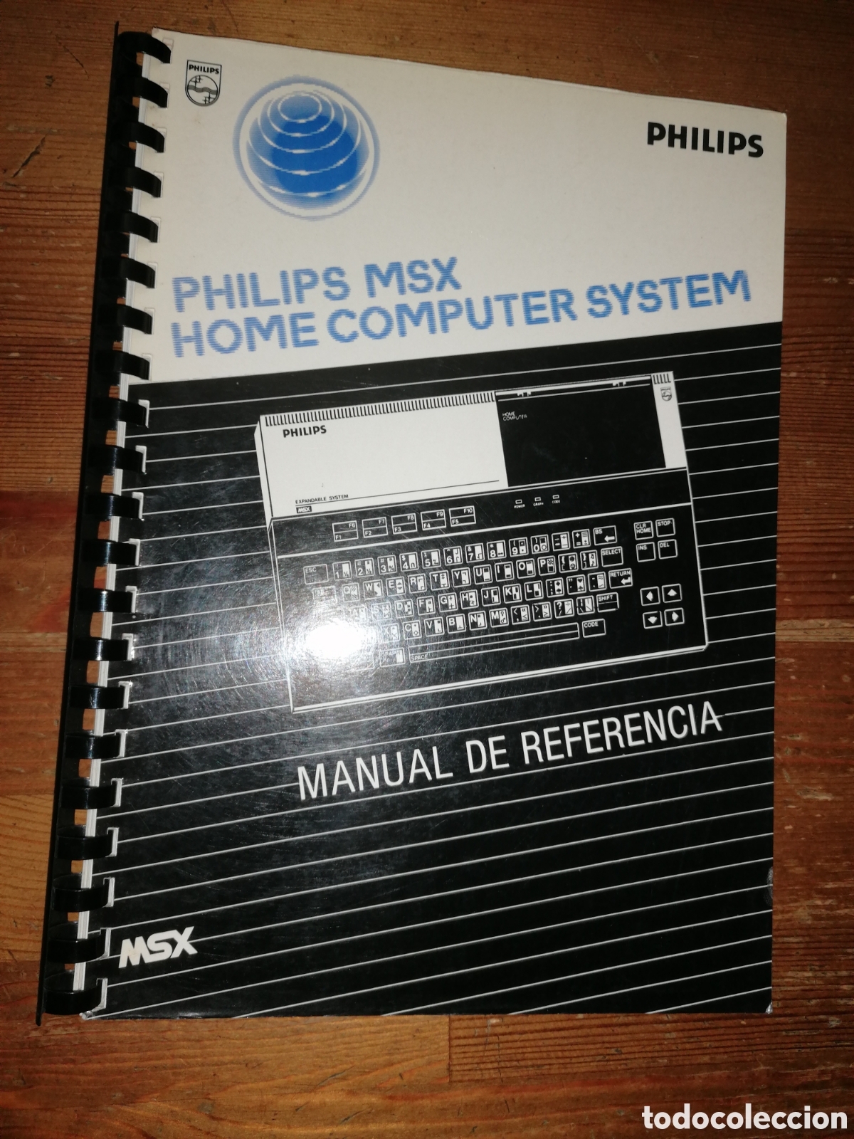 Videojuegos y consolas: PHILIPS MSX Home Computer System - Manual de referencia + Gu&iacute;a r&aacute;pida del basic 1 y 2 - Foto 1