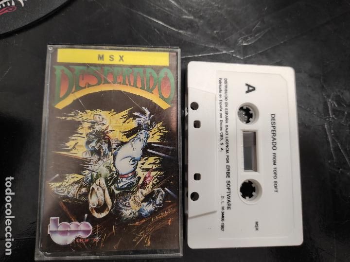 Videojuegos y consolas: DESPERADO de TOPO SOFT / MSX / - Foto 1