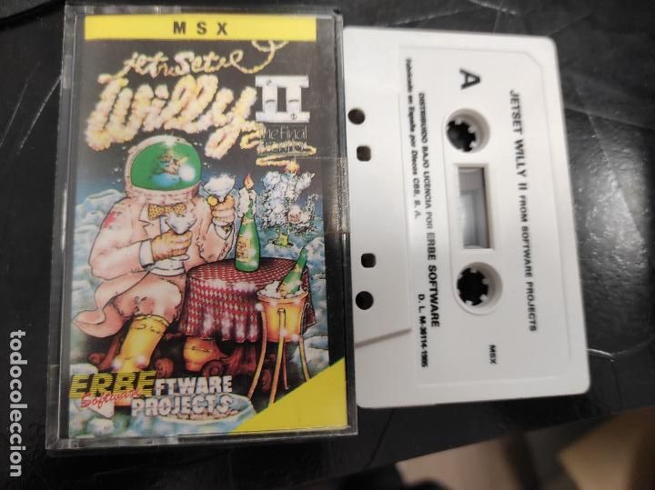 Videojuegos y consolas: JET SET WILLY II THE FINAL FRONTIER ERBE ESPA&Ntilde;A SOFTWARE PROJECTS 1985 - Foto 1