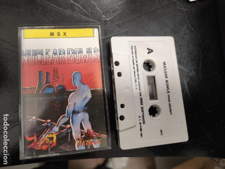 Videojuegos y consolas: MSX - Nuclear Bowls (DIABOLIC / ZIGURAT) - Foto 1