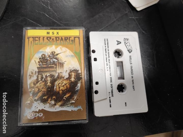 Videojuegos y consolas: Wells & Fargo MSX (Topo Soft 1988) - Foto 1
