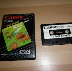 Videojuegos y Consolas: MSX ESTUCHE JUEGO ESPAÑOL LINDA OVEJITA. MICRO BYTE. CANON V-20. Lote 400129239