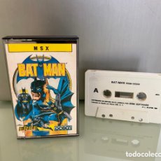 Videojuegos y Consolas: MSX - BAT MAN (OCEAN) - CARGA VERIFICADA [JON RITMAN Y BERNIE DRUMMOND] BATMAN BOB WAKELIN