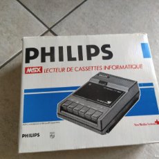Videojuegos y Consolas: CASSETTE PHILIPS MSX CON CAJA , CABLES Y MANUAL , TODO ES ORIGINAL. Lote 400924884