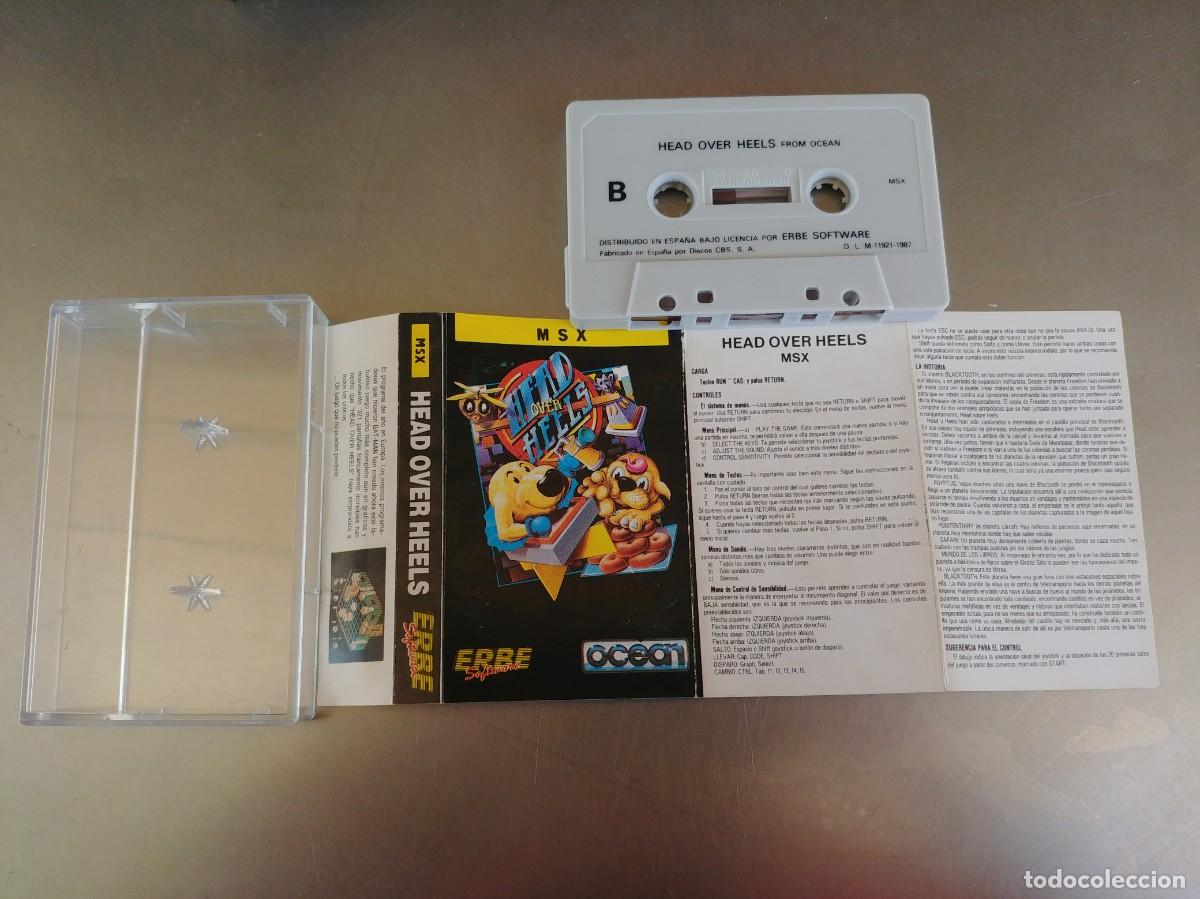 Videojuegos y consolas: HEAD OVER HEELS-CASETE JUEGO MSX - Foto 1