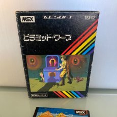 Videojuegos y Consolas: MSX - PYRAMID WARP T&ESOFT / CARTUCHO ROM [TOSHIBA / T&E SOFT] - TESTED !