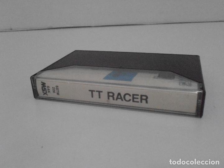 Videojuegos y consolas: JUEGO MSX CINTA, TT RACER, SYSTEM 4 - Foto 2