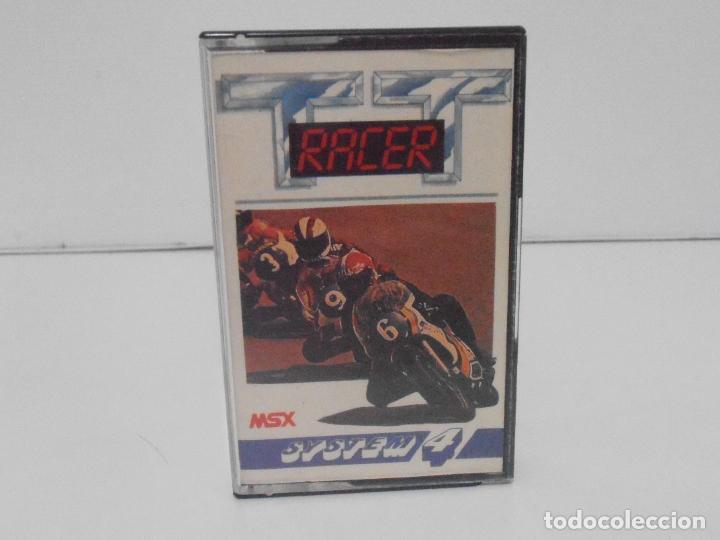Videojuegos y consolas: JUEGO MSX CINTA, TT RACER, SYSTEM 4 - Foto 1
