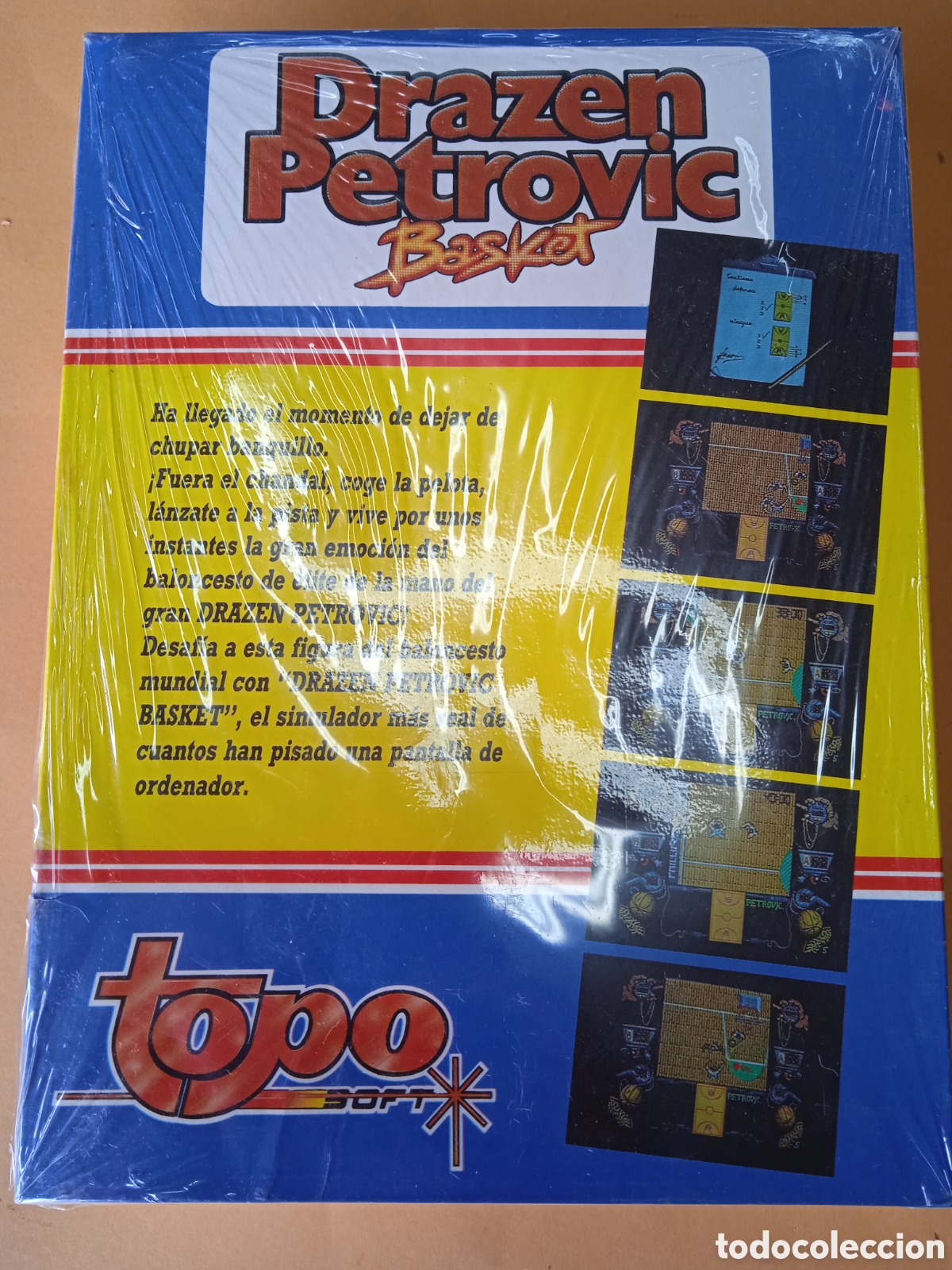 Videojuegos y consolas: Drazen Petrovic basket MSX precintado - Foto 2