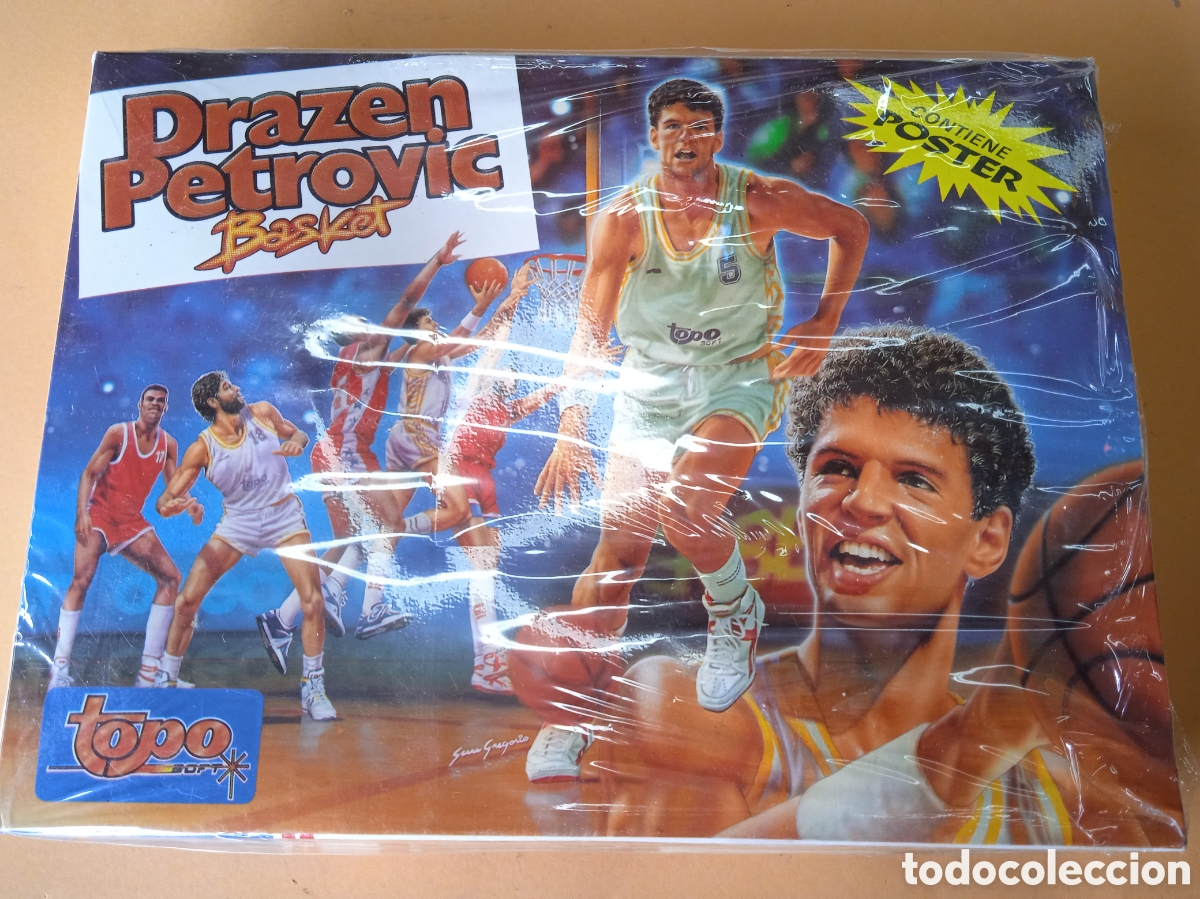 Videojuegos y consolas: Drazen Petrovic basket MSX precintado - Foto 1
