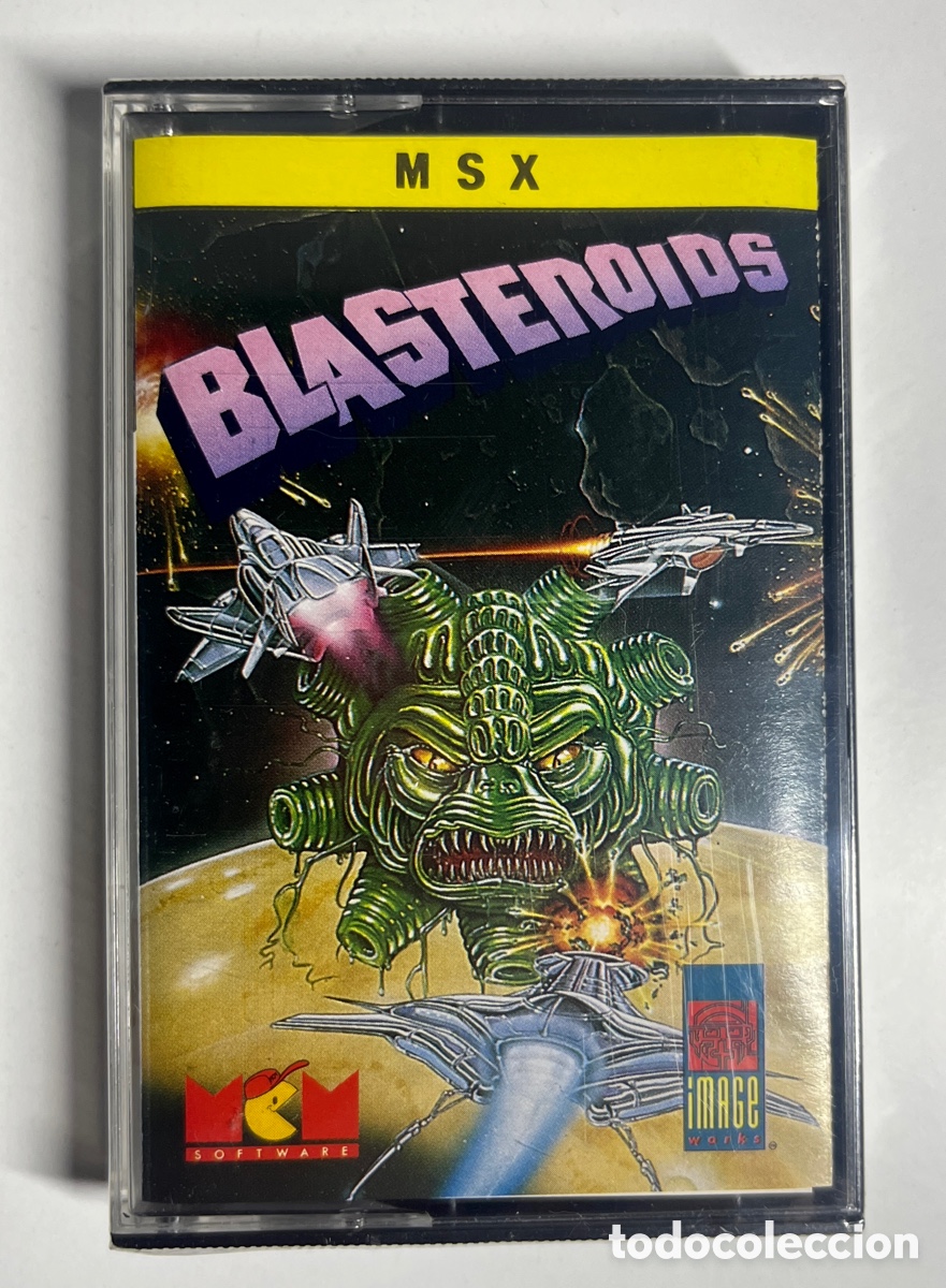 Videojuegos y consolas: Blasteroids MSX - Foto 1