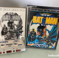 Videojuegos y Consolas: MSX - BAT MAN (OCEAN) - EDICIÓN XL / CAJA DOBLE [JON RITMAN Y BERNIE DRUMMOND] BATMAN BOB WAKELIN
