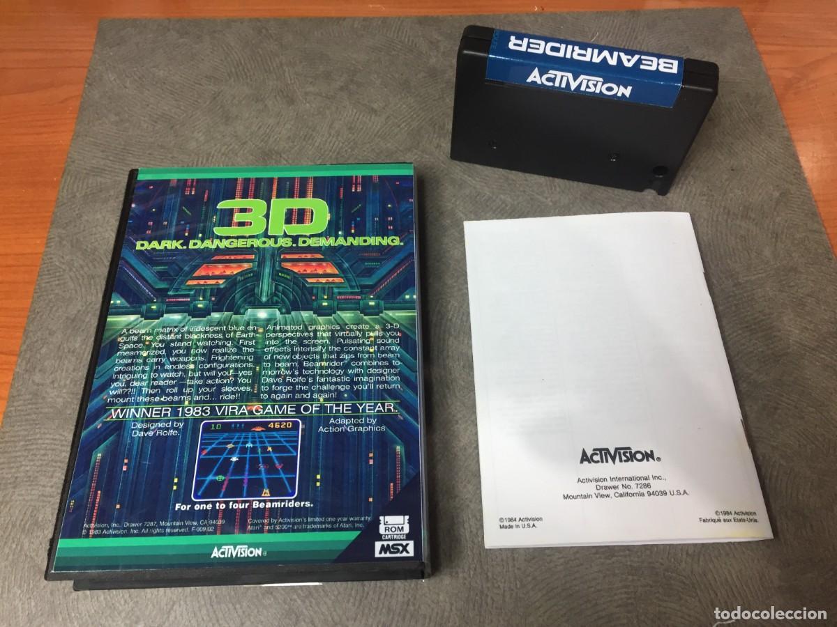 Videojuegos y consolas: Beamrider MSX (Custom ROM Edition) - Foto 2