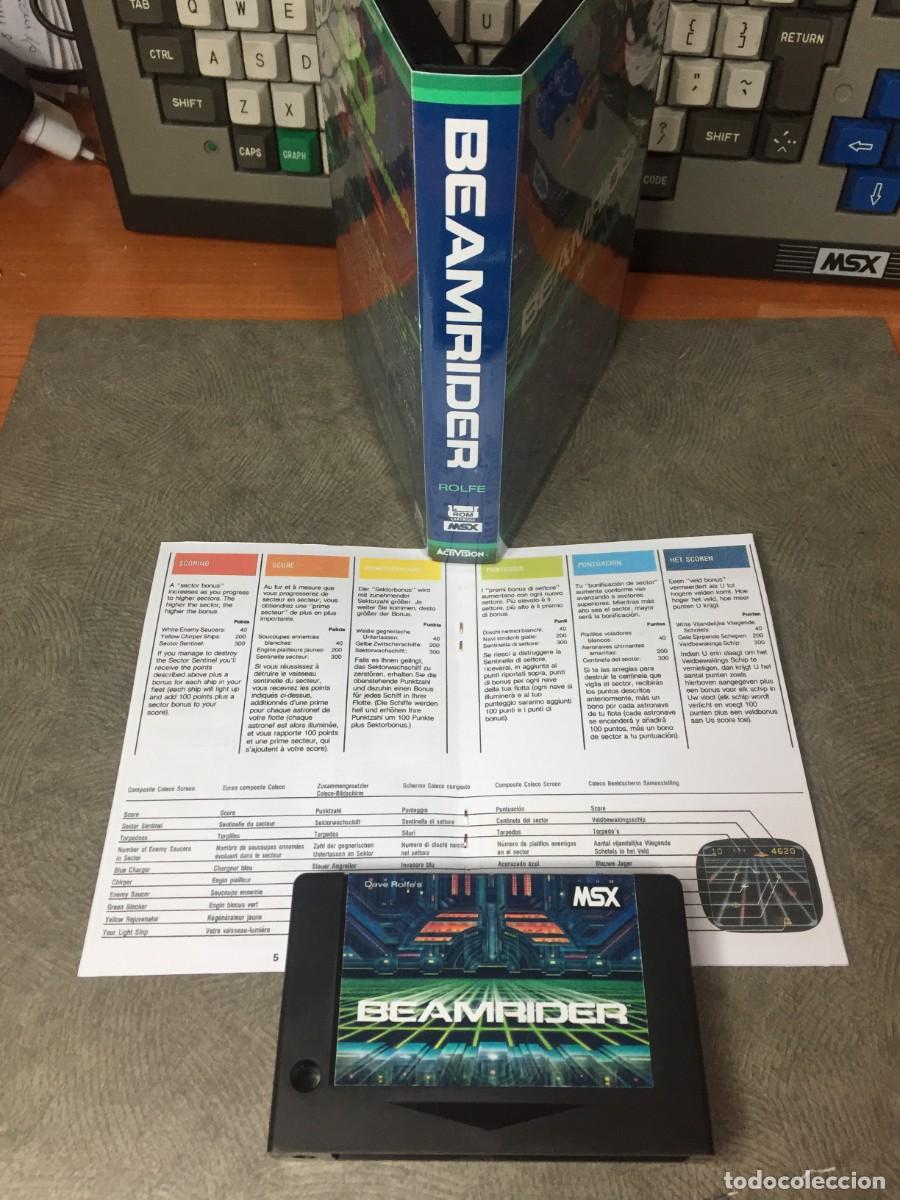Videojuegos y consolas: Beamrider MSX (Custom ROM Edition) - Foto 3