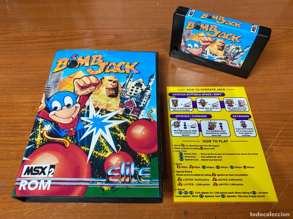 Videojuegos y consolas: Bomb Jack MSX 2 (Kralizec 2010 Version) - Foto 1