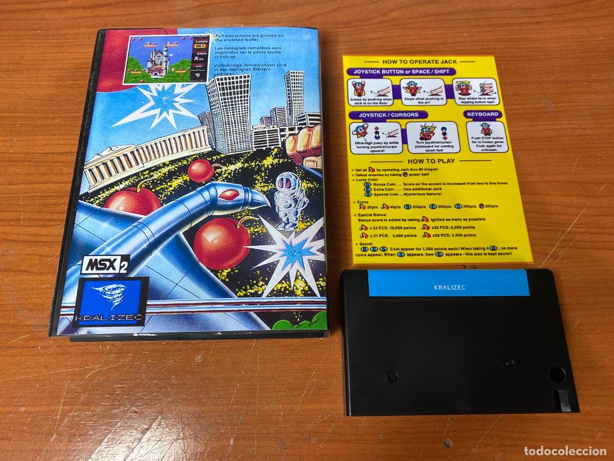 Videojuegos y consolas: Bomb Jack MSX 2 (Kralizec 2010 Version) - Foto 2