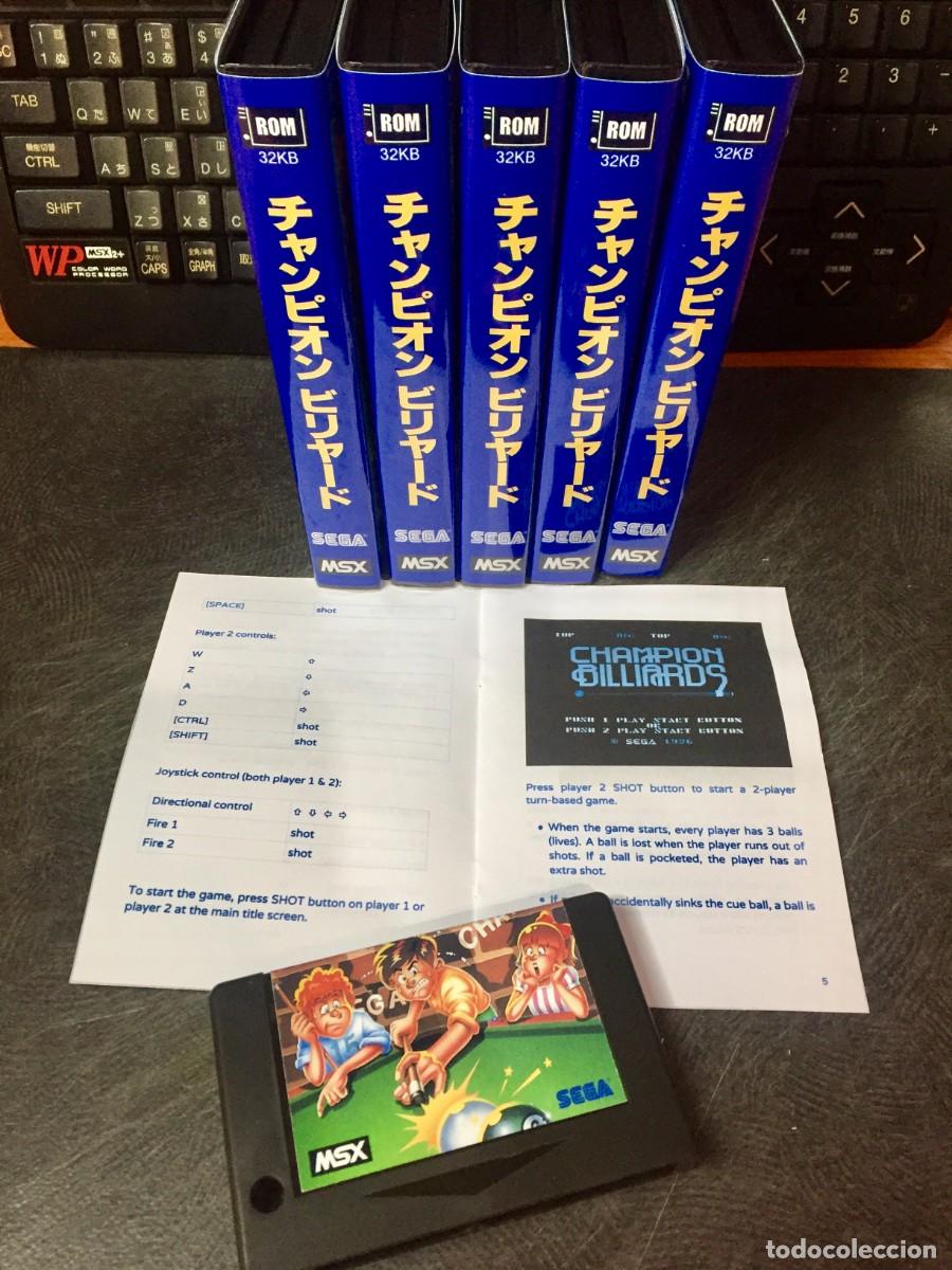 Videojuegos y consolas: Champions Billiards MSX (Sega) -Edicion Limitada- - Foto 3