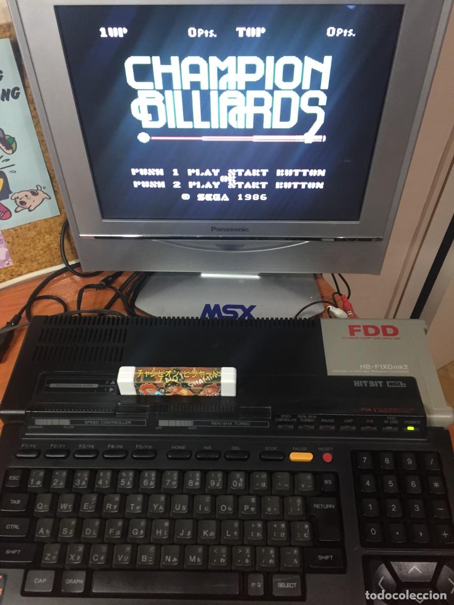 Videojuegos y consolas: Champions Billiards MSX (Sega) -Edicion Limitada- - Foto 5