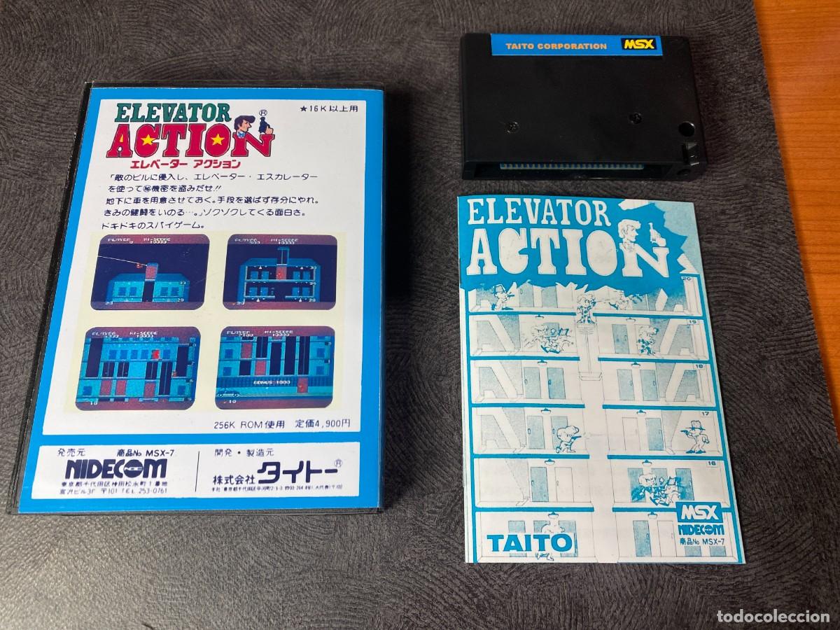 elevator action msx (custom rom edition) - Buy Video games and