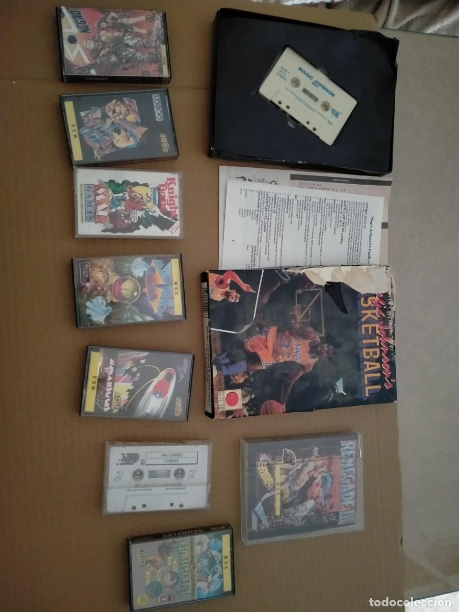 Videojuegos y consolas: juegos msx variados -magic johnsons etc - Foto 1